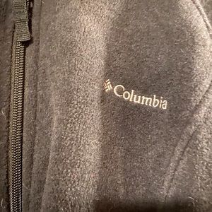 Fleece Columbia zip up Sweater
